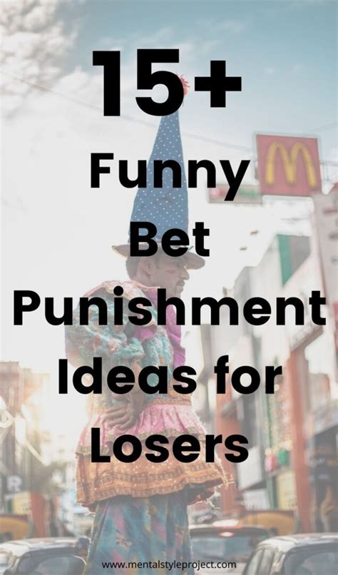 bet ideas for losers|15+ Funny Punishments for Losing Games in 2023: Good Forfeits .